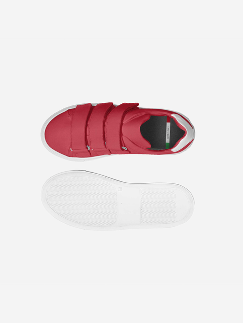 Little Boss Red Strap Low-top Shoes