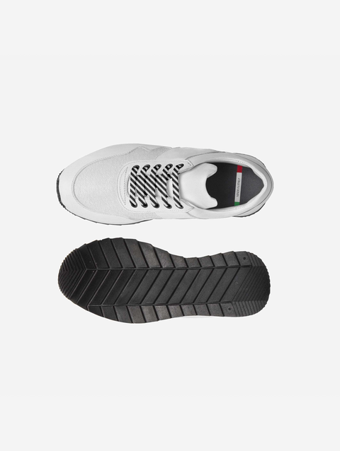 Little Kids White Stripe Low-top Sneakers