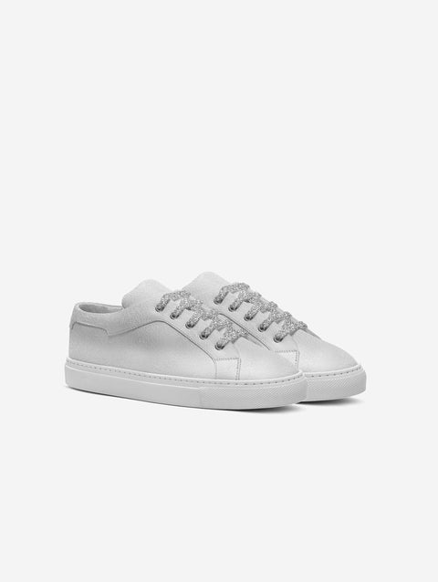 Little Humn White Low Top Champ Kids Shoes