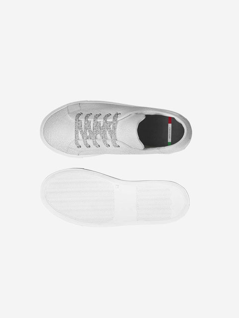 Little Humn White Low Top Champ Kids Shoes