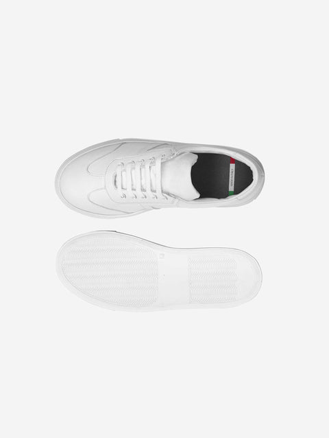 Little Humn Vintage White Prodigy Low Top Kids Shoes