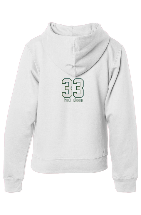 ['FUTURES] Youth Midweight Embroidered Hoodie WHT