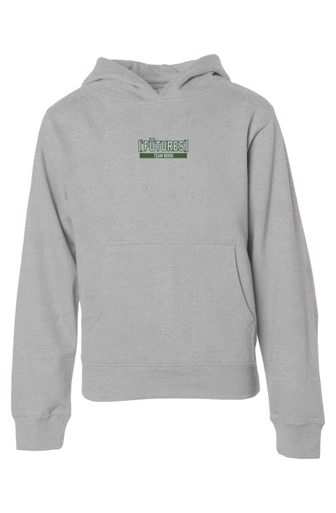 ['FUTURES] Youth Midweight Embroidered Hoodie GRA