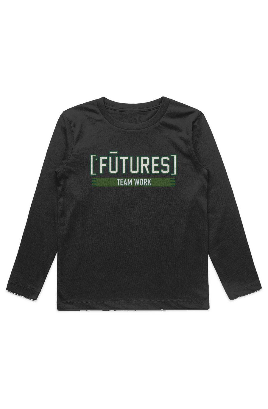 ['FŪTURES]™ Kids Team Long-Sleeve Tee — BLK