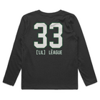 ['FUTURES] KIDS STAPLE L/S TEE BLK