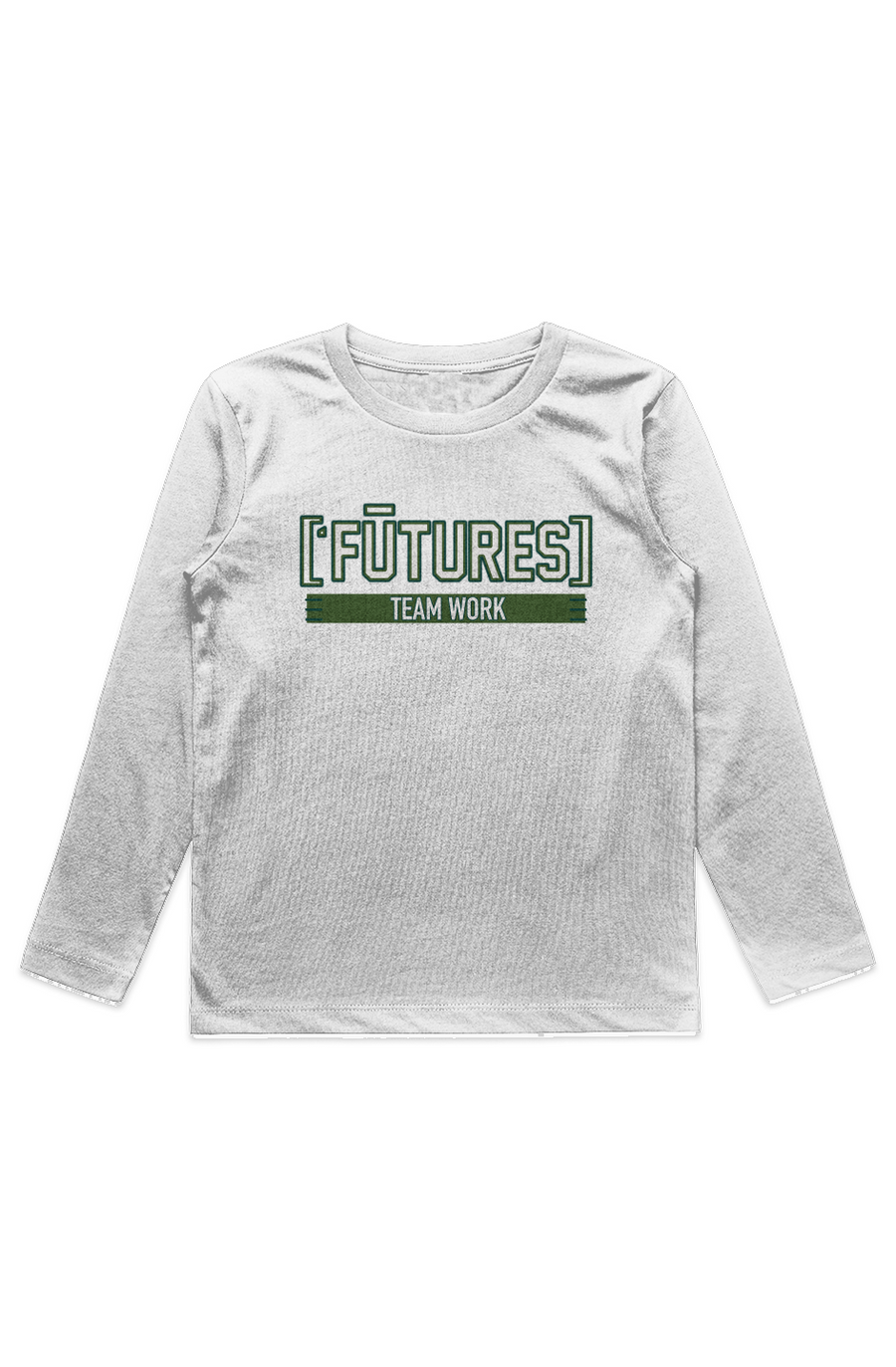 ['FŪTURES]™ Kids Team Long-Sleeve Tee — WHT