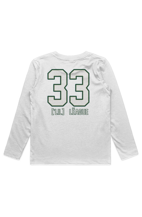 ['FUTURES] KIDS STAPLE L/S TEE WHT 