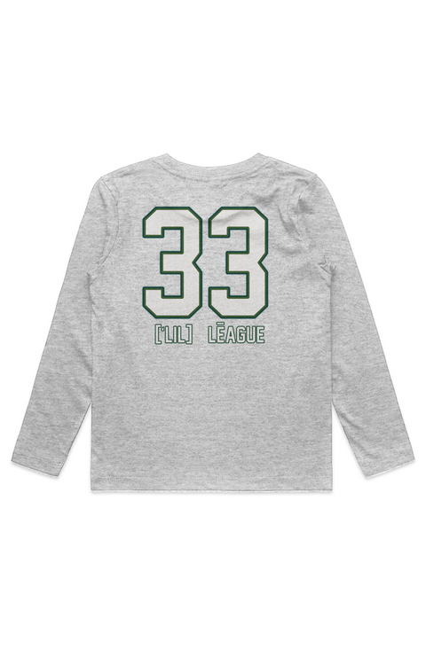 ['FUTURES] KIDS STAPLE L/S TEE GRA