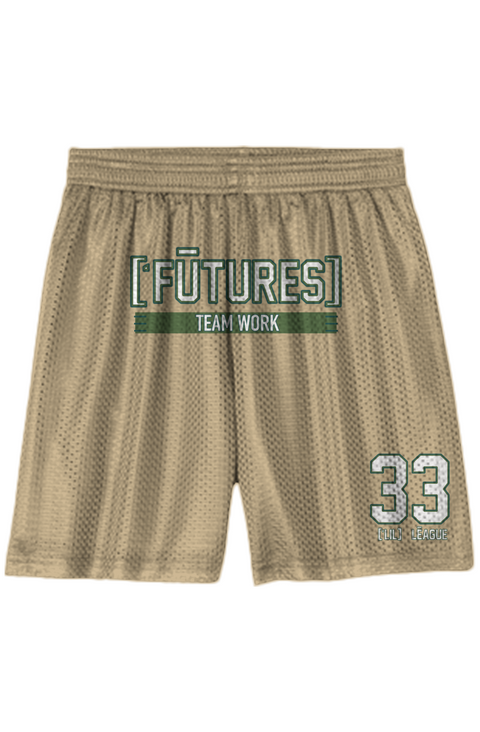['FUTURES] Youth Mesh Short GOLD