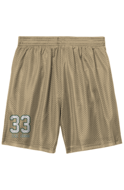 ['FUTURES] Youth Mesh Short GOLD