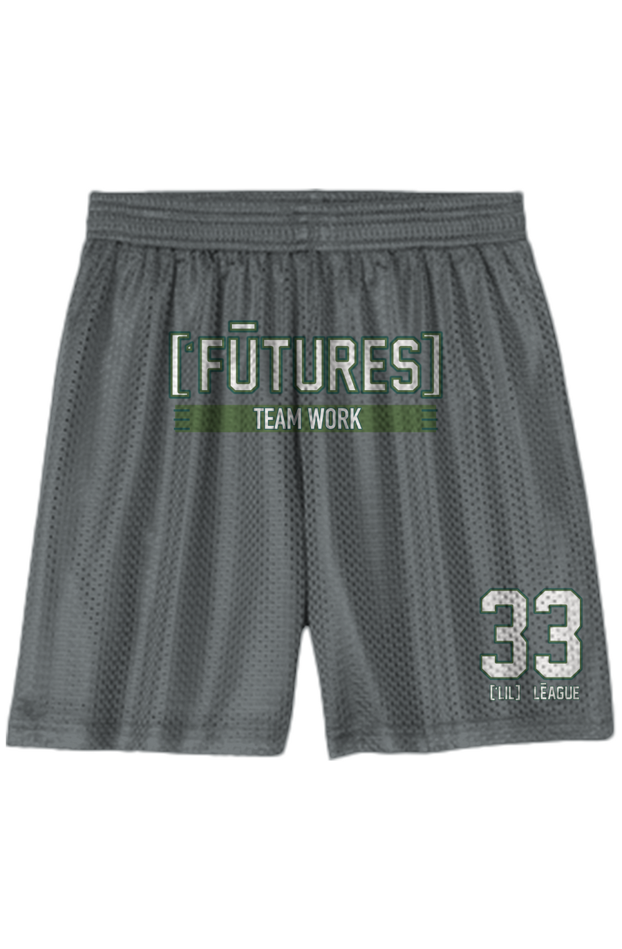 ['FŪTURES]™ Youth Varsity Mesh Short — GRĀ