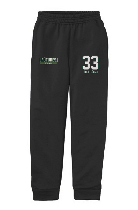 ['FUTURES] Youth Core Fleece Jogger BLK