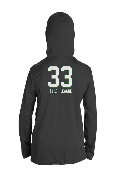 ['FUTURES] 33 Youth Hooded T-Shirt BLK