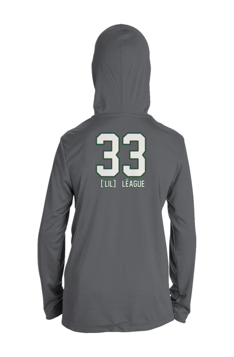 ['FUTURES] 33 Youth Hooded T-Shirt GRA