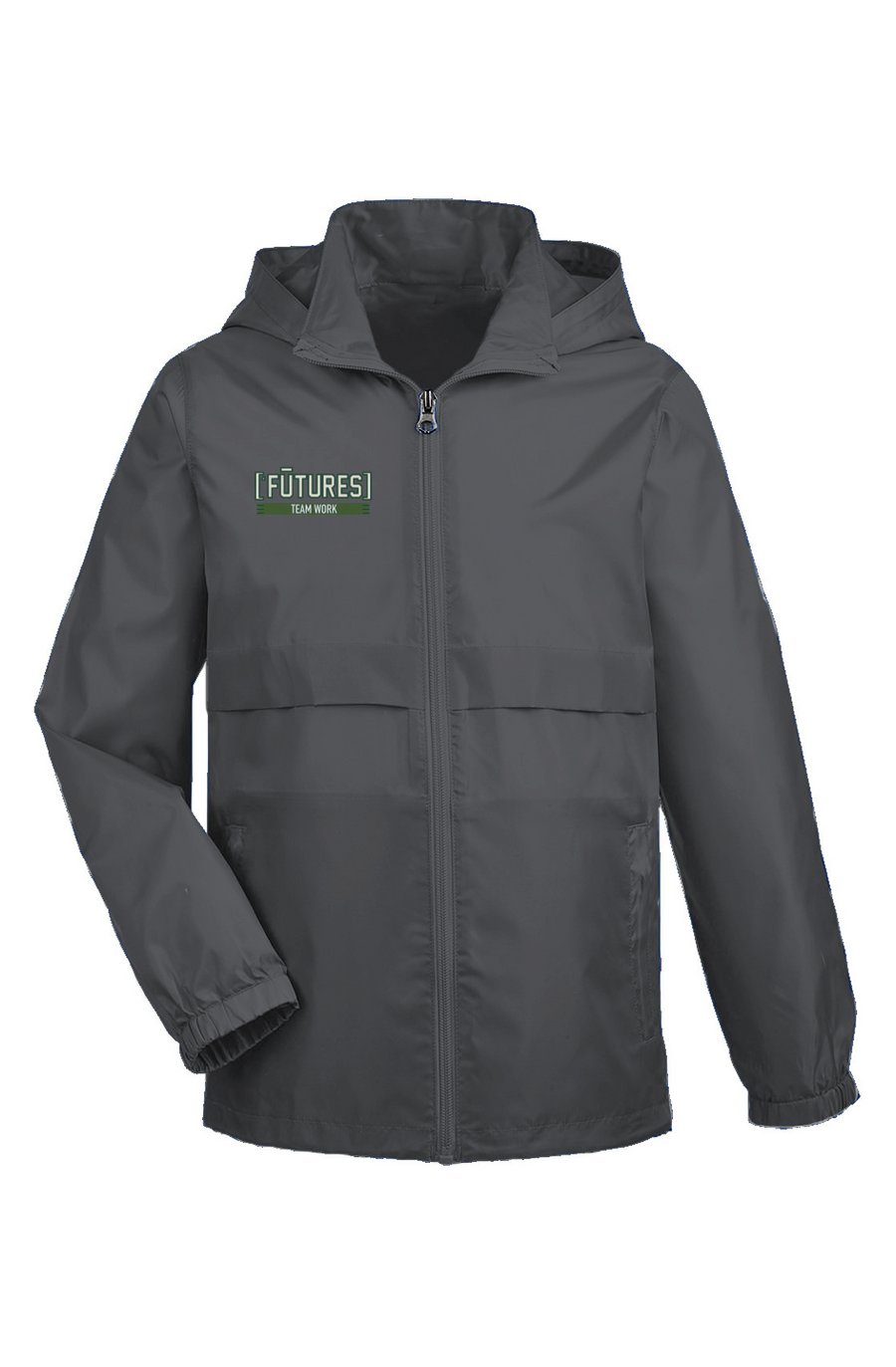 ['FŪTURES]™ Youth Lightweight Team Jacket — GRĀ