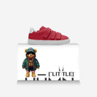 Little Boss Red Strap Low-top Shoes