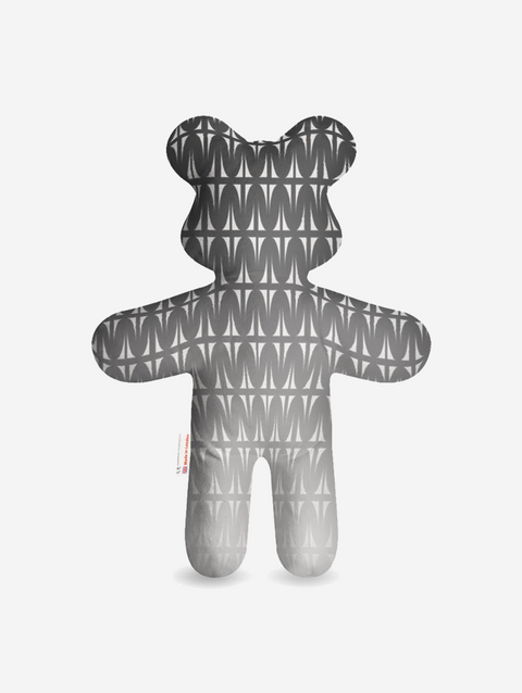 Lil Humn Grey Ombre Stuffed Bear