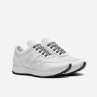 Little Kids White Stripe Low-top Sneakers
