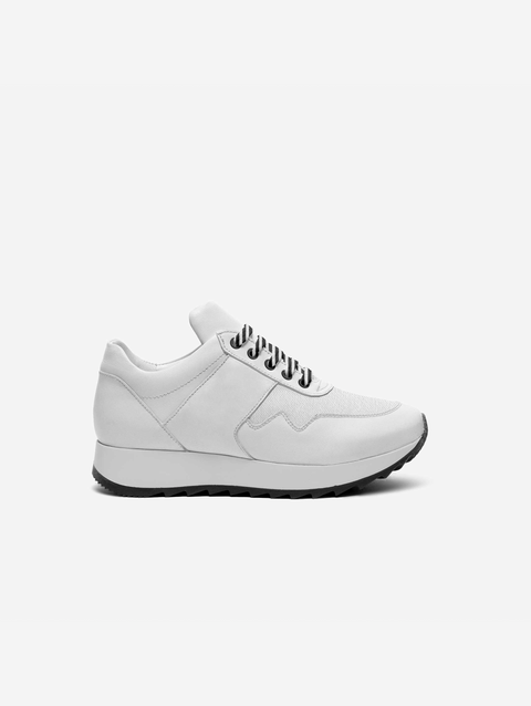 Little Kids White Stripe Low-top Sneakers