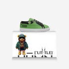 Little Nephew Green Camo Low-top Shoes