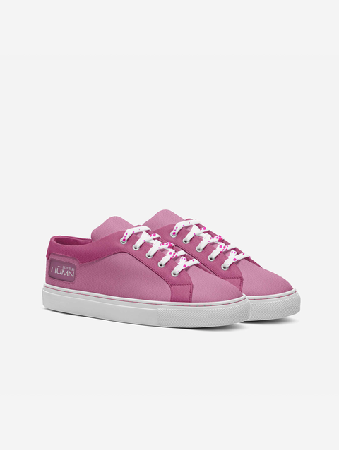 Little Niece Pink Paint Low-top Shoes