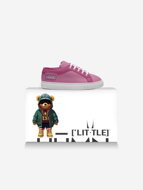 Little Niece Pink Paint Low-top Shoes