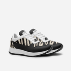 Little Ones Black White Print Low-top Shoes