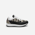 Little Ones Black White Print Low-top Shoes