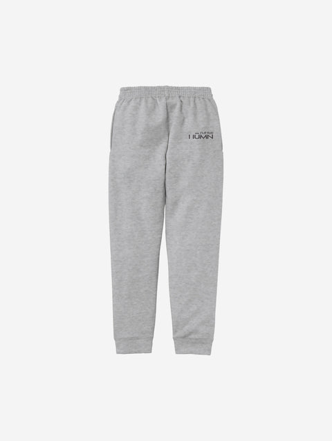 Cozy and versatile athletic gray fleece joggers featuring the ['LH] logo, perfect for active kids who value comfort and style.