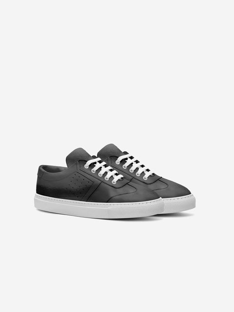 Little Humn Retro Black and White Peewee Kids Shoes