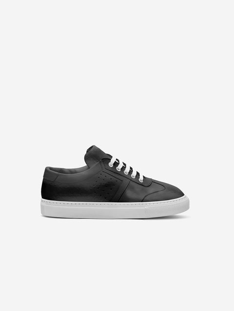 Little Humn Retro Black and White Peewee Kids Shoes