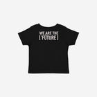 Little Humn Black LH University Infant Jersey Tee