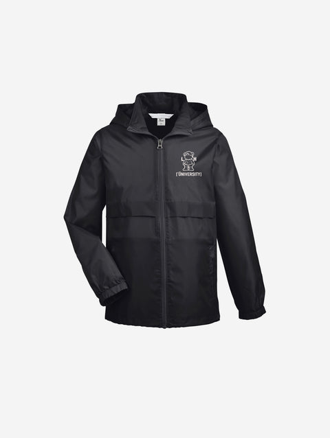 Little Humn Black LH University Youth Lightweight Jacket