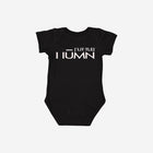 Little Humn BLK Black Lil Hu Bear Baby Onesie