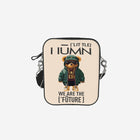 Little Humn BON Bone Messenger Shoulder Bag