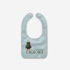 Little Humn Breeze Blue Lil Hu Baby Bib