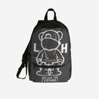 Little Humn GRA Gray Canvas Backpack