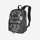 Little Humn GRA Gray Canvas Backpack