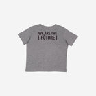 Little Humn Gray LH University Infant Jersey Tee