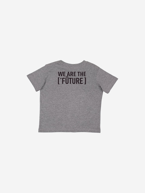 Little Humn Gray LH University Infant Jersey Tee