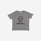 Little Humn Gray LH University Infant Jersey Tee