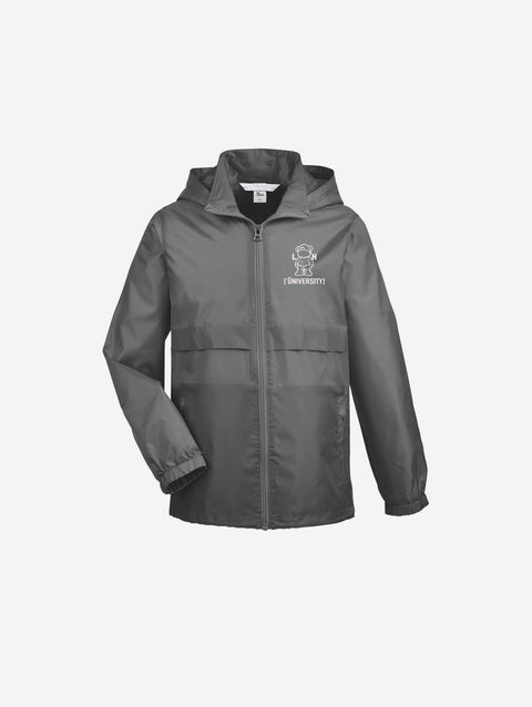 Little Humn Gray LH University Youth Lightweight Jacket