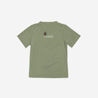 Little Humn Green Lil Hu Bear Kids Tee