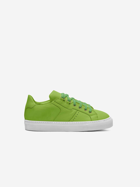 Little Humn Green WIZ Low Top Kids Shoes