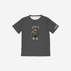 Little Humn Grey Lil Hu Bear Kids Tee