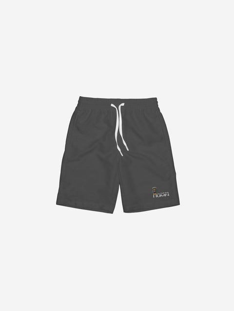 Little Humn Grey Lil Hu Bear Kids Trunks