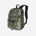 Little Humn GRN Green Canvas Backpack