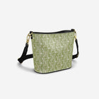 Little Humn GRN Green Leather Bucket Tote Toddler Bag