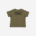 Little Humn Green LH University Infant Jersey Tee