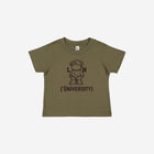 Little Humn Green LH University Infant Jersey Tee